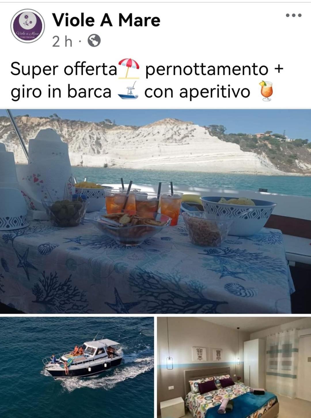 Viole Di Mare Guest House San Leone Kültér fotó